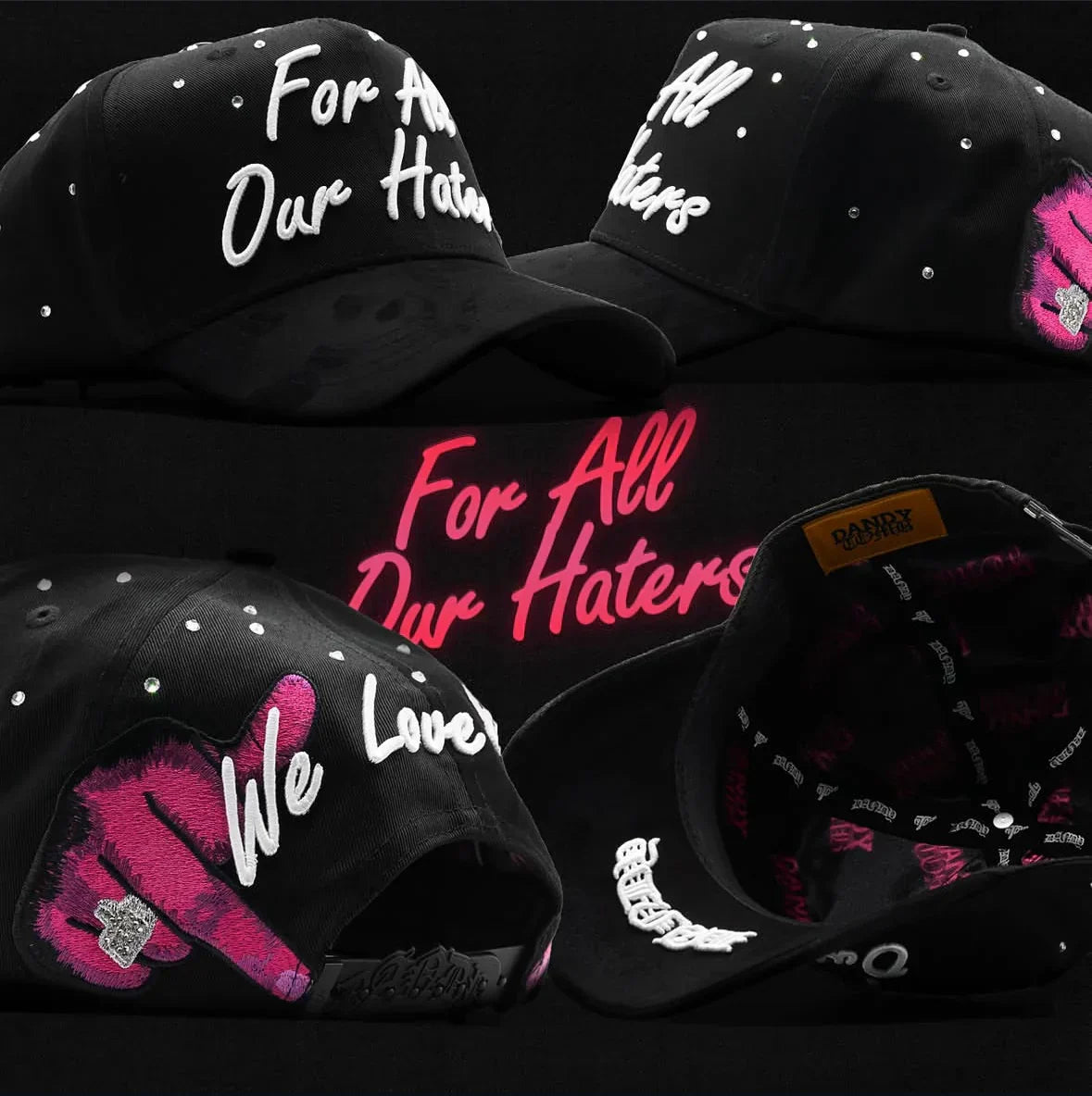 Gorra Dandy Hats X Tombochio Negro Único